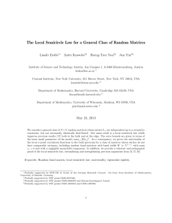 The Local Semicircle Law for a General Class of Random Matrices