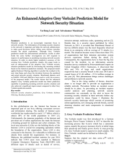 An Enhanced Adaptive Grey Verhulst Prediction Model for Network
