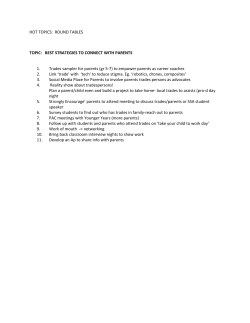 HOT TOPICS: ROUND TABLES TOPIC: BEST STRATEGIES TO