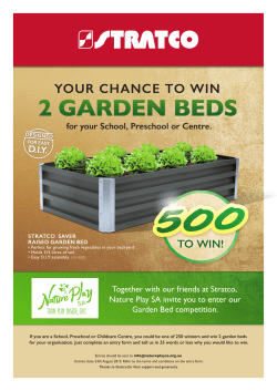 2 garden beds - Nature Play SA
