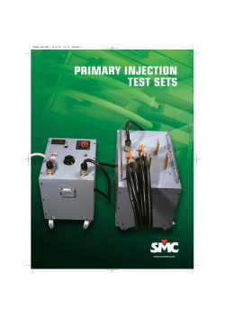 Primary Injection Test Sets