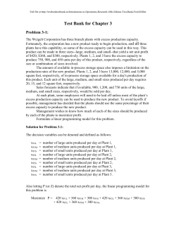 FREE Sample Here - We can offer most test bank and