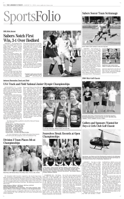 Sabers Notch First Win, 3-1 Over Bedford