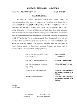 Kendriya Vidyalaya Nalgonda