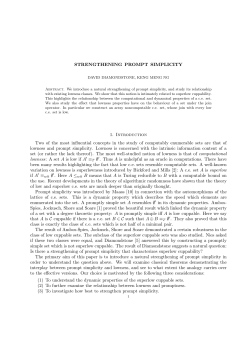 STRENGTHENING PROMPT SIMPLICITY 1. Introduction Two of the