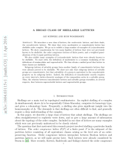 A broad class of shellable lattices