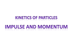 Impulse and Momentum