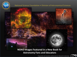NSF Astronomy Highlights - Association of Universities for Research