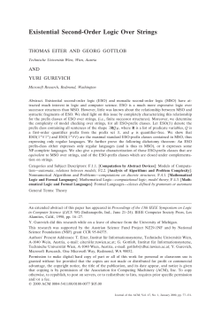 Existential Second-Order Logic Over Strings