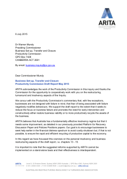 Australian Restructuring, Insolvency and Turnaround Association