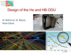 HCAL: (TOPIC) (WBS numbers)