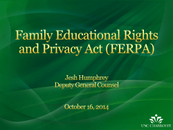 Maintained and - Office of Legal Affairs