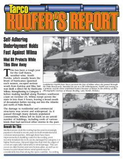 Self-Adhering Underlayment Holds Fast Against