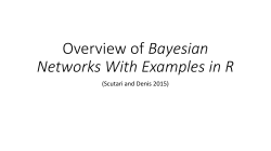 Overview of Bayesian Networks With Examples in R