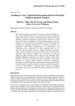 New Zealand Research in