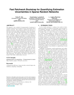 Fast Patchwork Bootstrap for Quantifying Estimation Uncertainties in