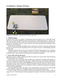 RoboPower * Robofest 2010 Game