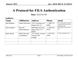 FILS Authentication