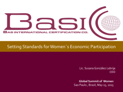 Susana Gonzalez Lebrija, Director, BAS