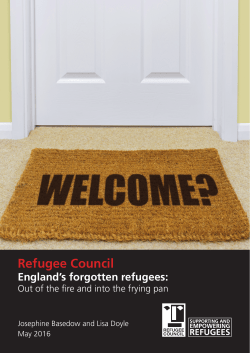 England`s forgotten refugees