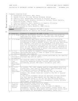 ISPE Technical Documents Template