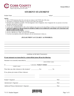 JCDA-4 - Cobb County School District