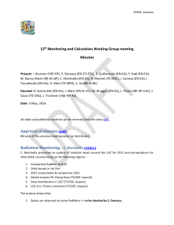 R. Garc&iacute;a Alia made a review of the current and