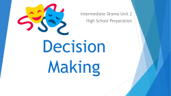 Decision Making