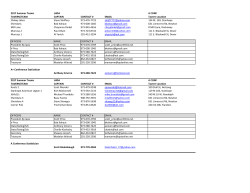 2017 Summer Teams LHDA A CONF TAVERN/TEAM CAPTAIN