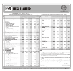 Notes : 1. The figures of the corresponding previous period / year