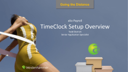 Going the Distance