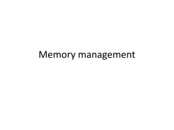 Linux memory management