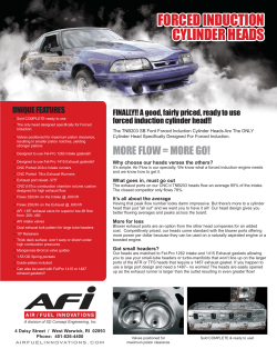 forced induction cylinder heads forced induction cylinder heads