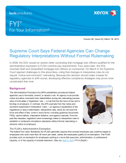 Supreme Court Says Federal Agencies Can Change