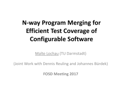 Efficient Family-based Product-Line Analysis based on Adjustable