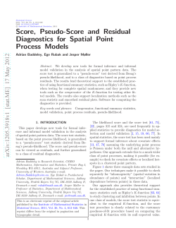 Score, Pseudo-Score and Residual Diagnostics for Spatial Point