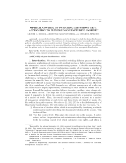 OPTIMAL CONTROL OF SWITCHING DIFFUSIONS WITH