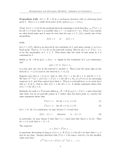 Proposition 2.28. Let f : R &rarr; R be a continuous function with an