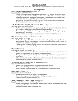 Northeastern University School of Law, Boston, MA