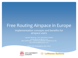 Free Routing Airspace in Europe