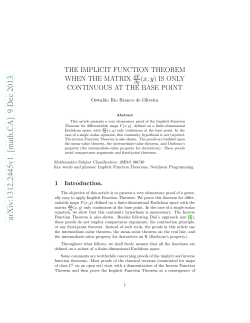 arXiv:1312.2445v1 [math.CA] 9 Dec 2013 - IME-USP