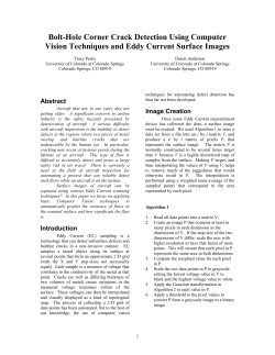 Bolt-Hole Corner Crack Detection Using Computer Vision Techniques