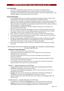 Competitor Information