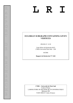 eulerian subgraph containing given vertices