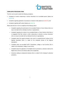 Document - The Baptist Union of Great Britain