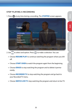 How to Stop Playing a Recording
