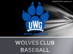 File - UWG Wolves Club Baseball