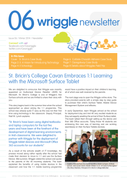 St. Bricin`s College Cavan Embraces 1:1 Learning with