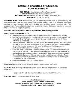 Kids Adventure Time Team Leader