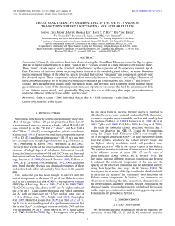 GREEN BANK TELESCOPE OBSERVATIONS OF THE NH3 (3, 3